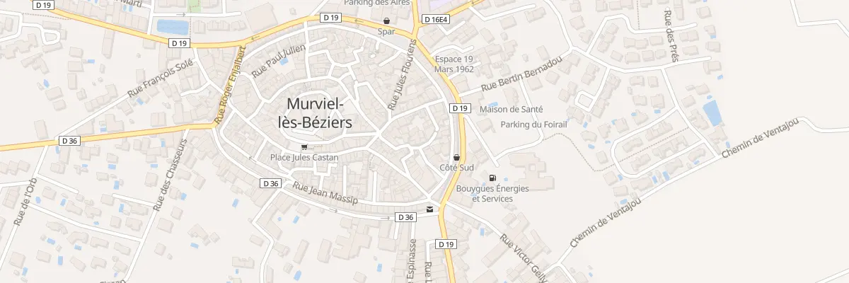 Plan du 5 Rue Bataillou Michel à Murviel-lès-Béziers