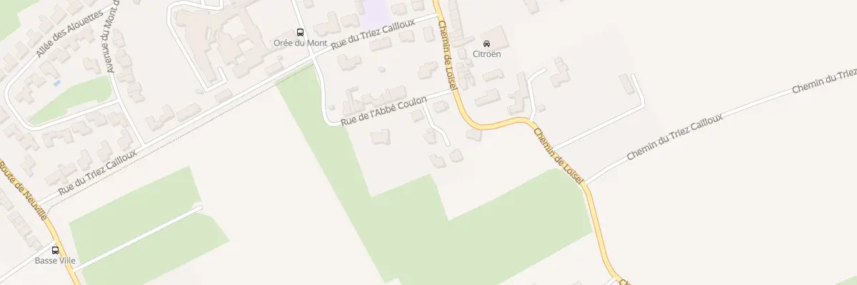 Plan du 170 Rue de l’Abbé Coulon à Halluin