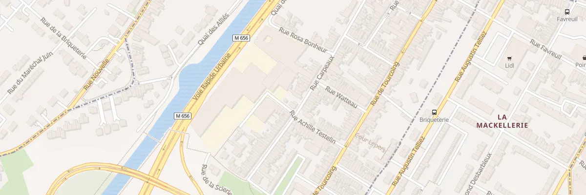 Plan du 59 Rue Carpeaux à Wasquehal