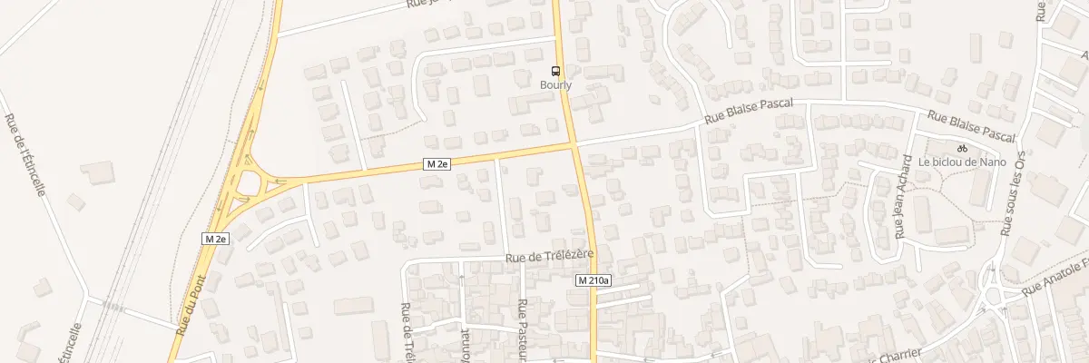 Plan du 45 Av de la Gare à Gerzat