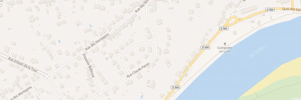 Plan du 8 Rue Claude Perrin à Nevers