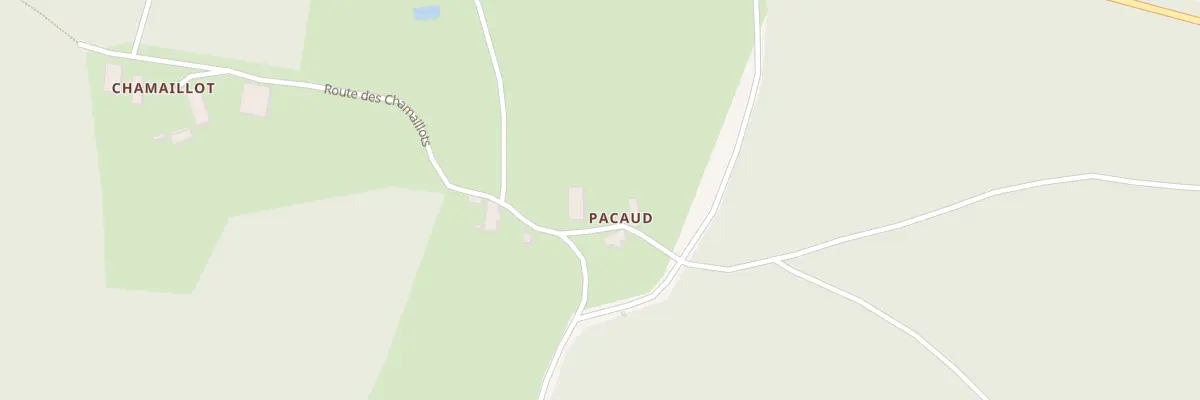 Plan du 5055 Domaine Pacaud à Aubigny