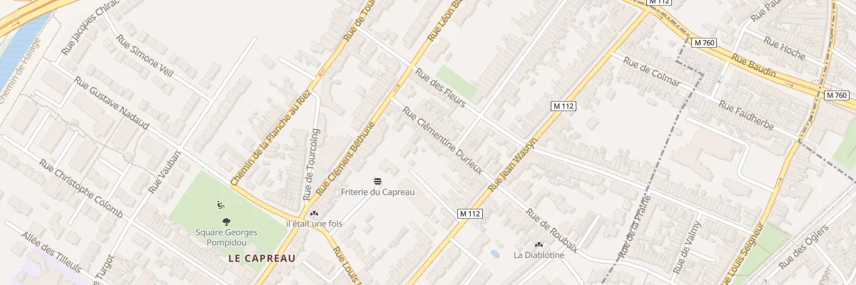 Plan du 12 Rue Clémentine Durieux à Wasquehal