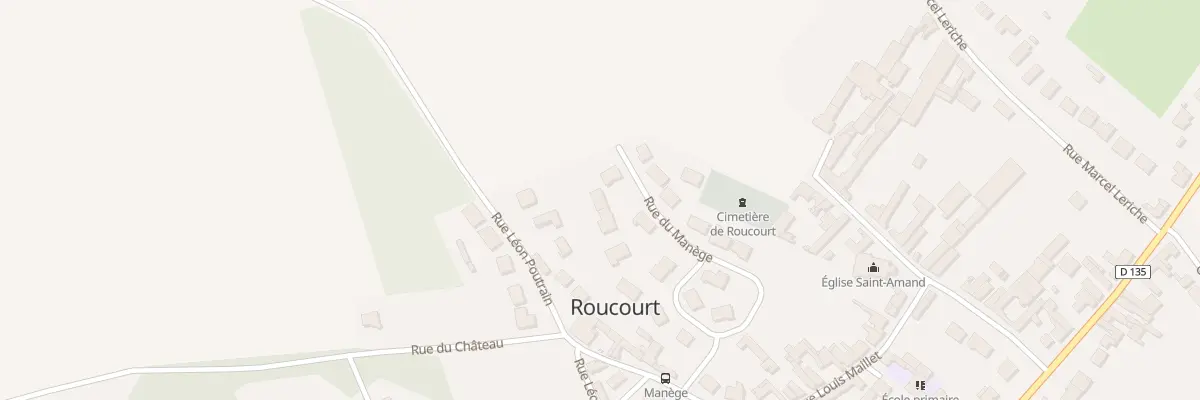 Plan du 213 Rue du Manege à Roucourt
