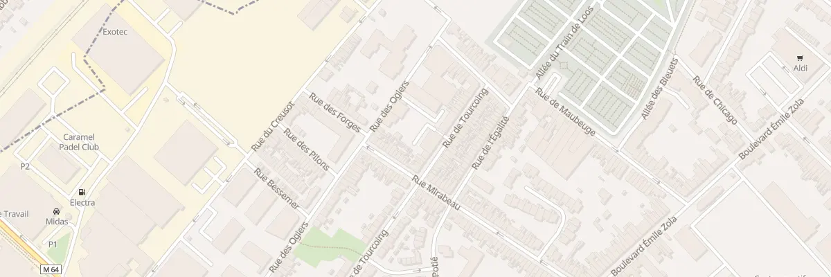 Plan du 113 Rue de Tourcoing à Croix