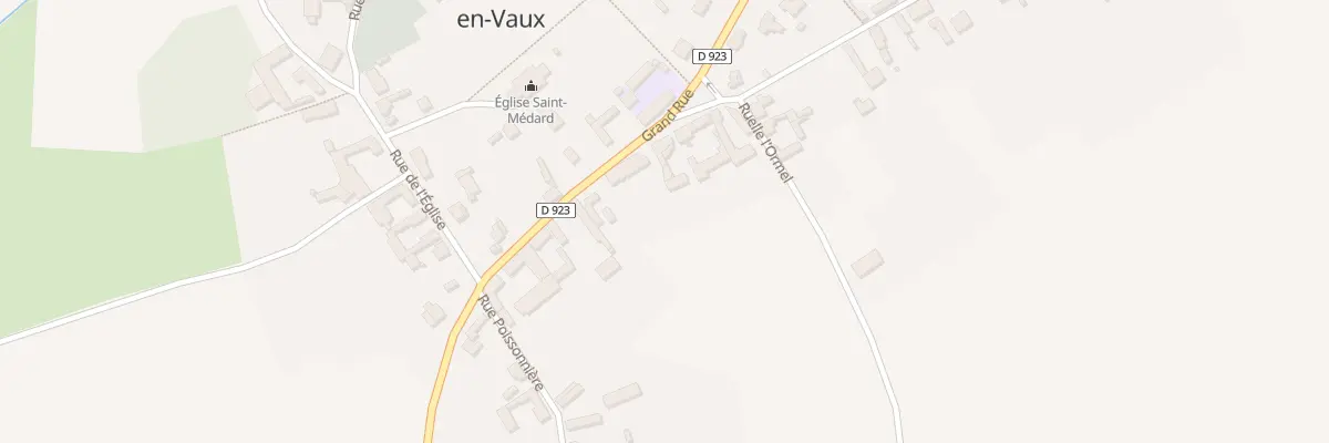 Plan du 20 Gr Grande Rue à Béthancourt-en-Vaux