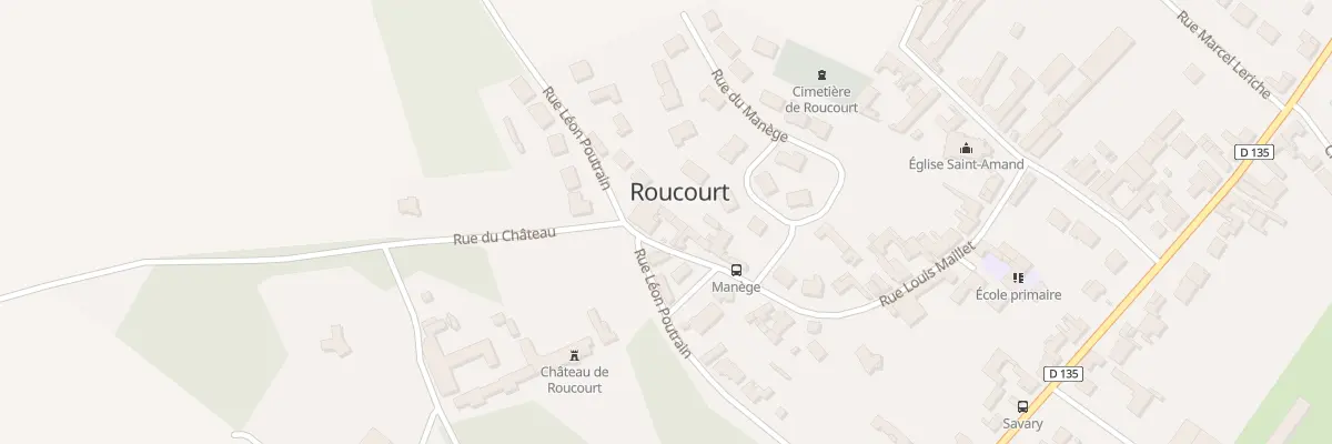 Plan du 284 Rue Louis Maillet à Roucourt