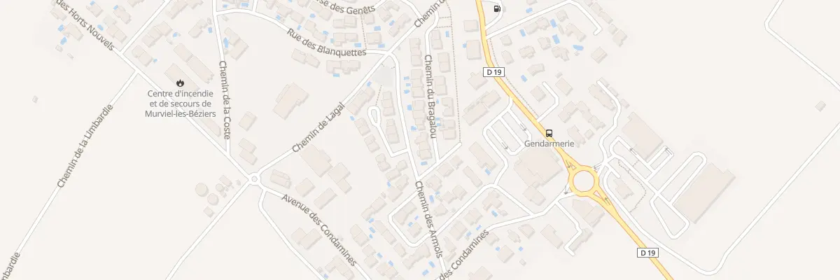 Plan du 20 Che du Bragalou à Murviel-lès-Béziers