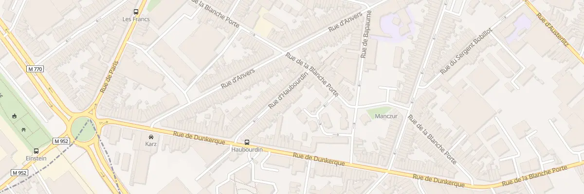 Plan du 15 Rue d’Haubourdin à Tourcoing