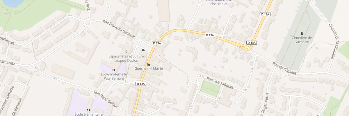 Plan du 2 Rue de l’Egalite à Guesnain