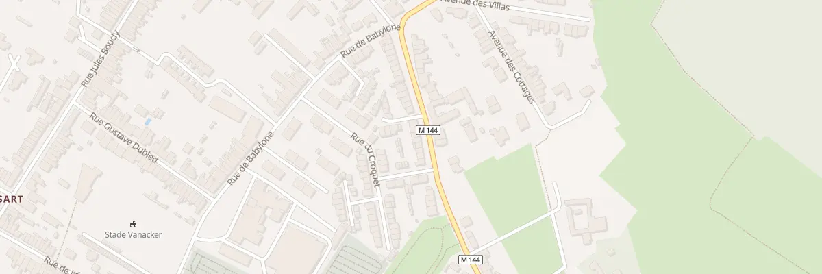 Plan du 34 Rue du Recueil à Villeneuve-d’Ascq