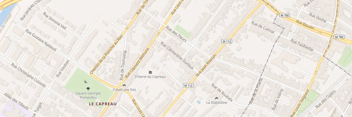 Plan du 18 Rue Clémentine Durieux à Wasquehal