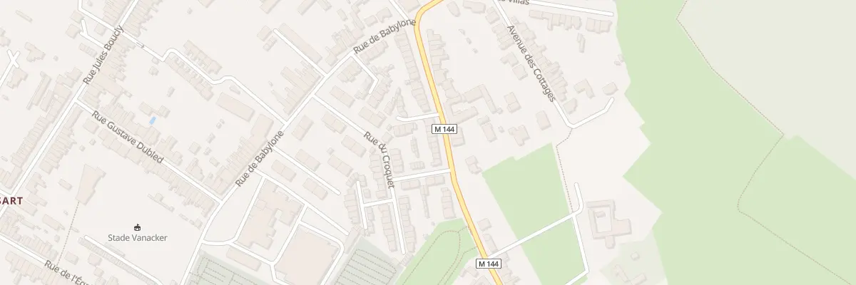 Plan du 36 Rue du Recueil à Villeneuve-d’Ascq