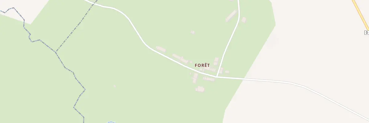 Plan du 124 Foret à Chasnay