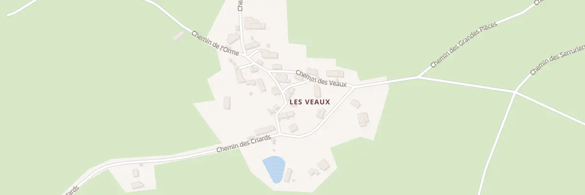 Plan du 8 All du Village à Châtillon