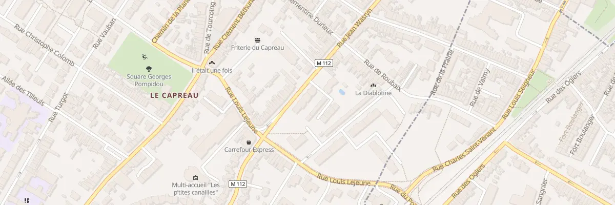 Plan du 26 Rue Jean Wastyn à Wasquehal
