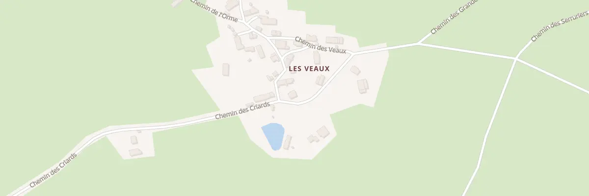 Plan du 7 Chem des Criards à Châtillon