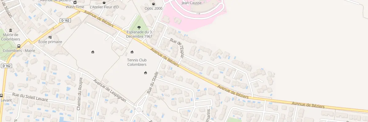 Plan du 2 Rue de l’Occitanie à Colombiers