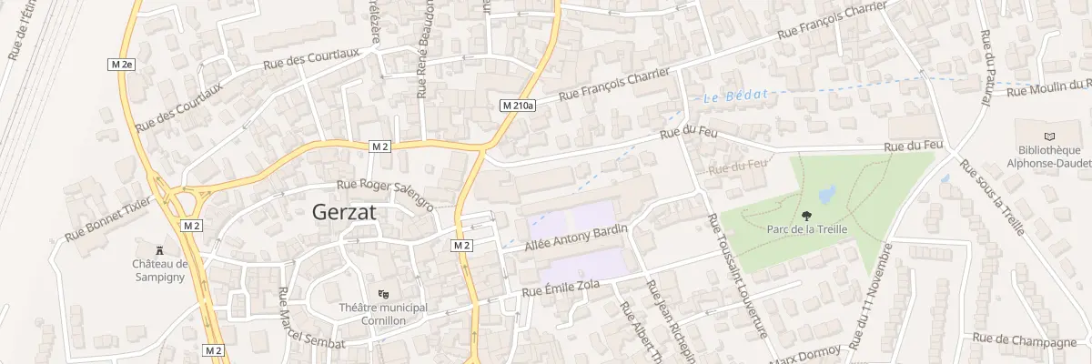 Plan du 4 Rue du Feu à Gerzat