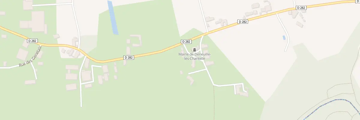 Plan du 2 Pl de la Mairie à Deneuille-lès-Chantelle