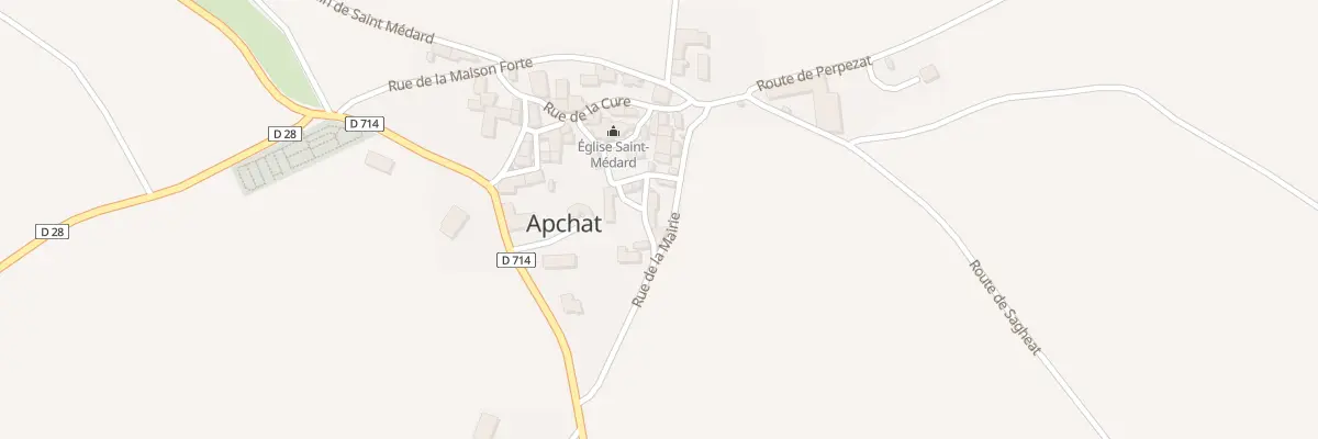 Plan du 5003 Apchat à Apchat