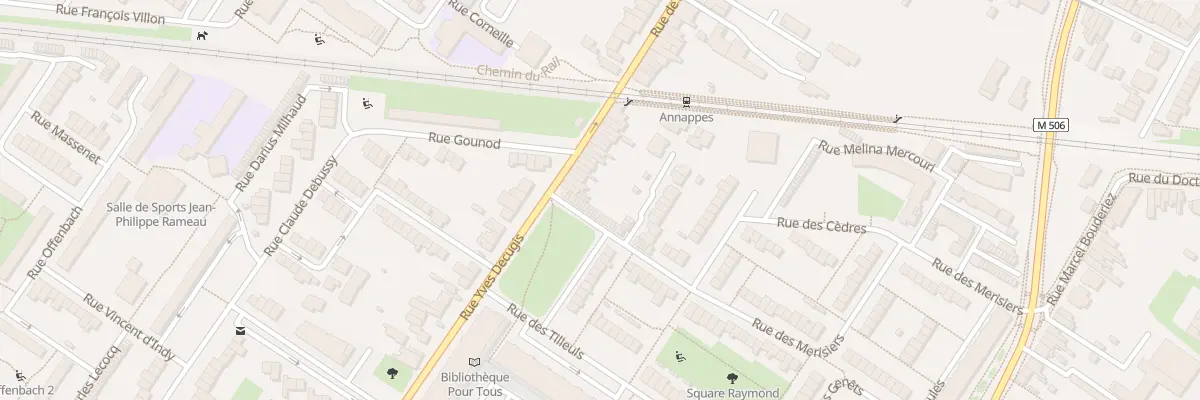 Plan du 27 Rue Yves Decugis à Villeneuve-d’Ascq