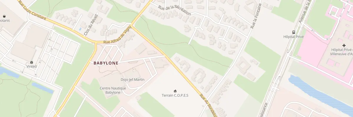 Plan du 83 Rue du Rondeloir à Villeneuve-d’Ascq
