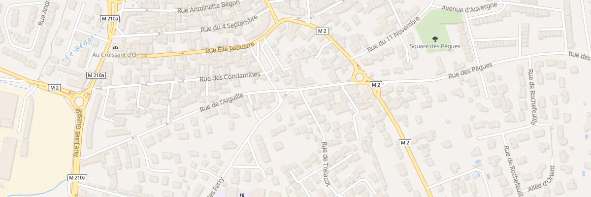 Plan du 42 Rue de l’Aiguille à Gerzat