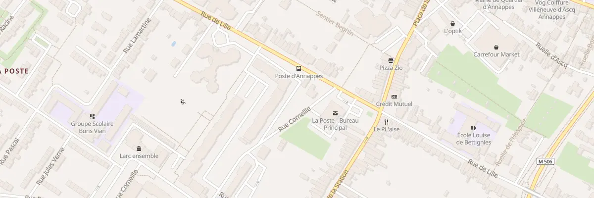 Plan du 115 Rue de Lille à Villeneuve-d’Ascq