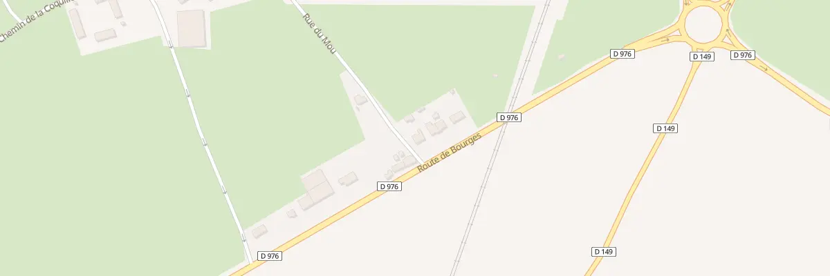 Plan du 39 Rte de Bourges à Challuy