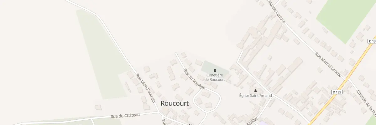 Plan du 230 Rue du Manege à Roucourt