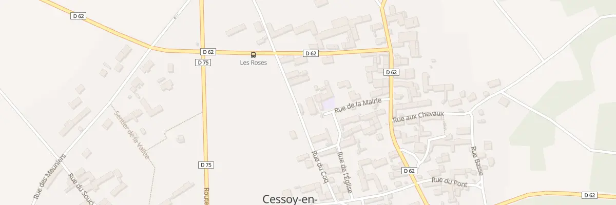 Plan du 6B Rue du Coq à Cessoy-en-Montois