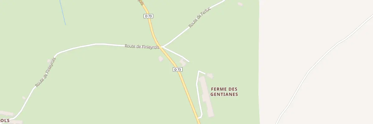 Plan du 5192 Village de Fineyrols à Prinsuéjols-Malbouzon