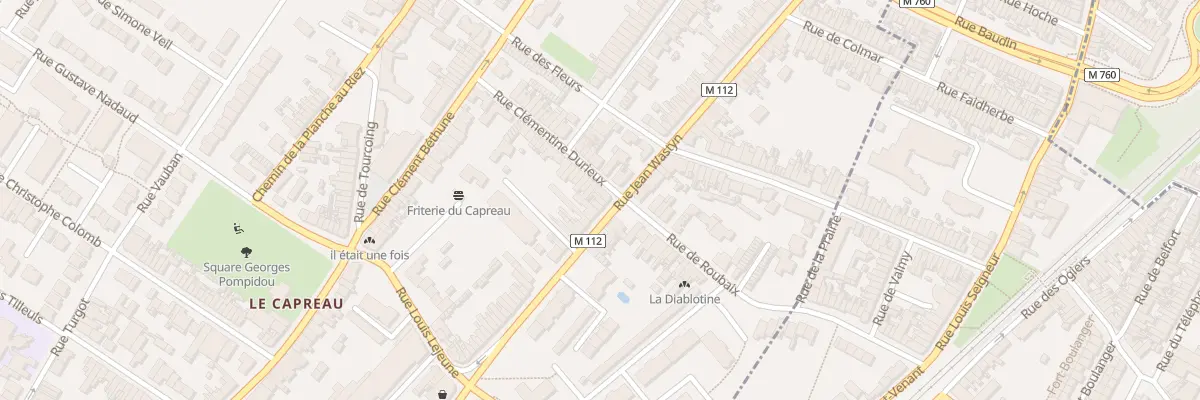 Plan du 55 Rue Jean Wastyn à Wasquehal