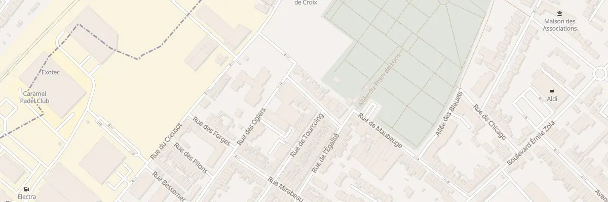 Plan du 15 Rue Carnot à Croix