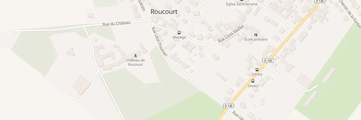 Plan du 166 Rue Léon Poutrain à Roucourt