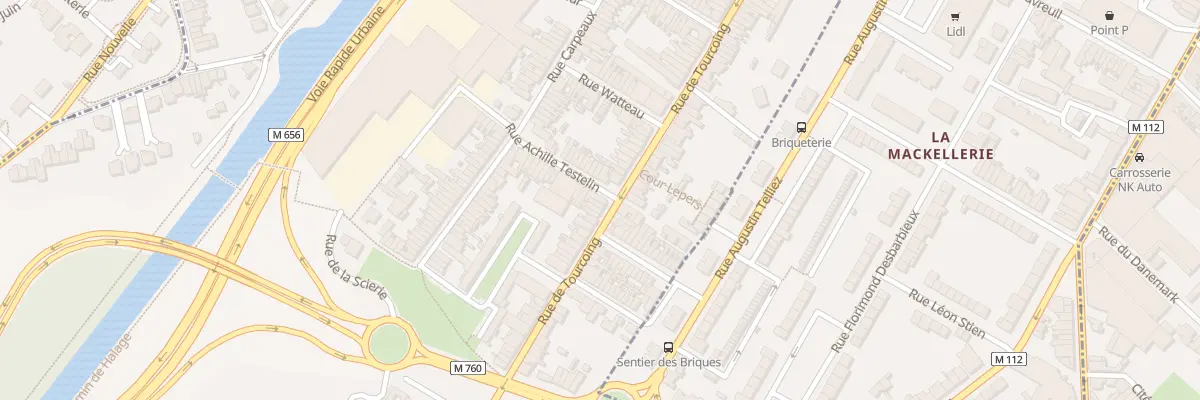 Plan du 125 Rue de Tourcoing à Wasquehal