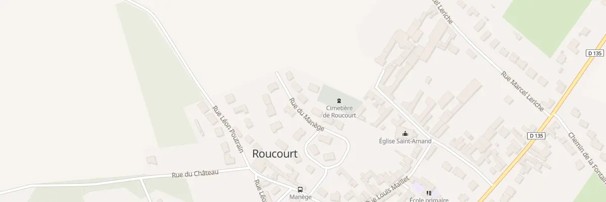 Plan du 212 Rue du Manege à Roucourt
