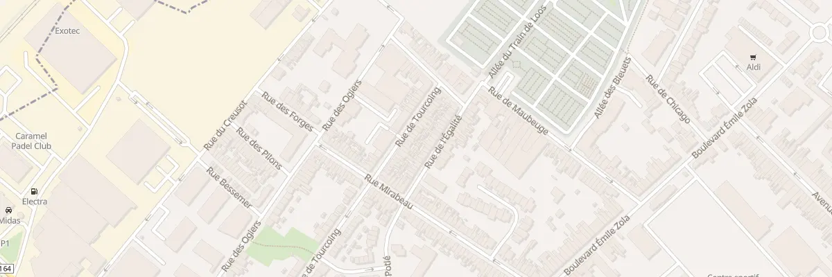 Plan du 126 Rue de Tourcoing à Croix