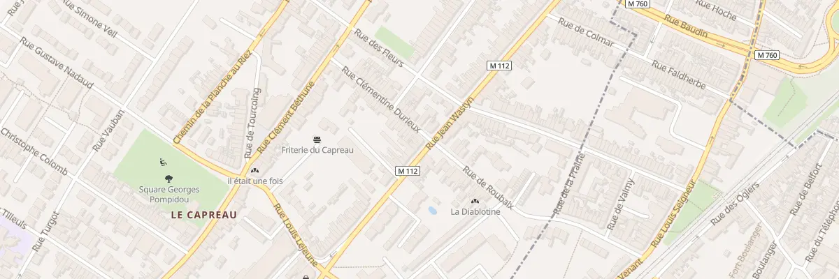 Plan du 57 Rue Jean Wastyn à Wasquehal