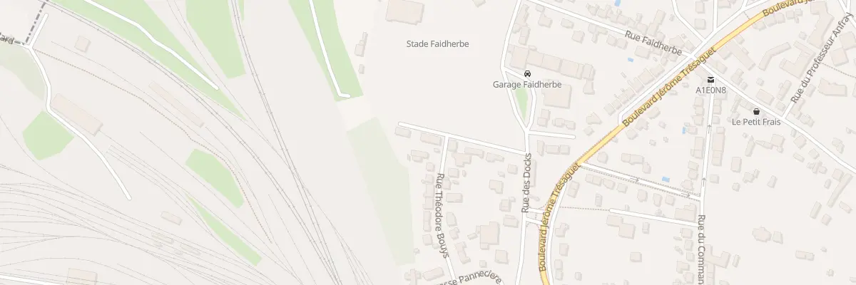 Plan du 18 Rue Théodore Bouys à Nevers