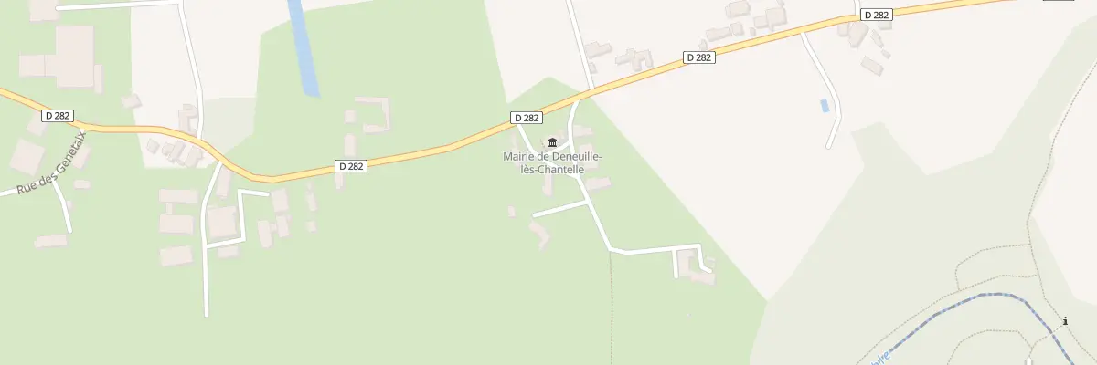 Plan du 6 Pl de la Mairie à Deneuille-lès-Chantelle