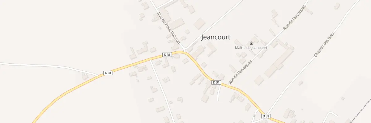 Plan du 15 Rue du Puits de la Ville à Jeancourt