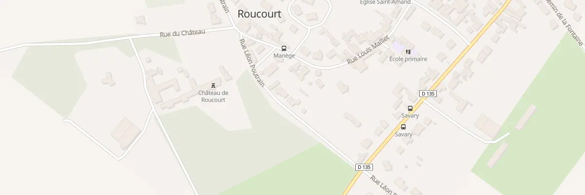 Plan du 152 Rue Léon Poutrain à Roucourt