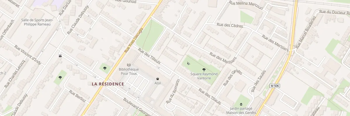 Plan du 11 Rue des Tilleuls à Villeneuve-d’Ascq