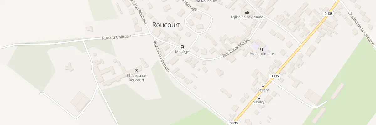Plan du 183 Rue Louis Maillet à Roucourt