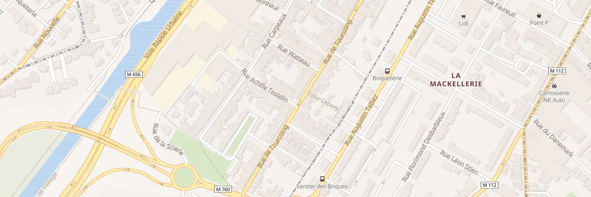 Plan du 127 Rue de Tourcoing à Wasquehal