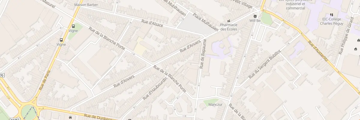 Plan du 71 Rue d’ Anvers à Tourcoing