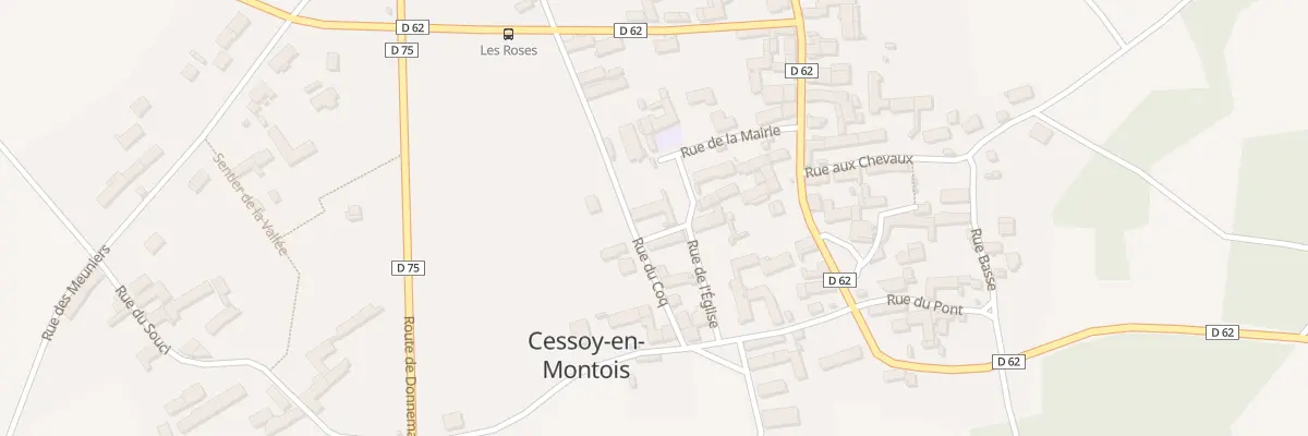 Plan du 10 Rue du Coq à Cessoy-en-Montois