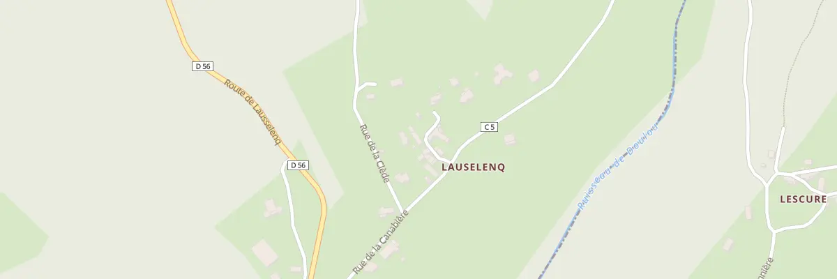 Plan du 5007 Lausselenq à Saint-Pierre-de-Nogaret